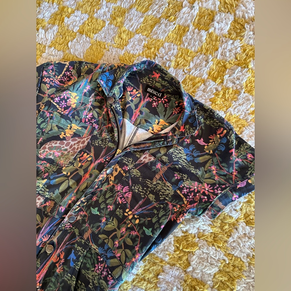 Mixed by Nasrin Jungle Jumpsuit